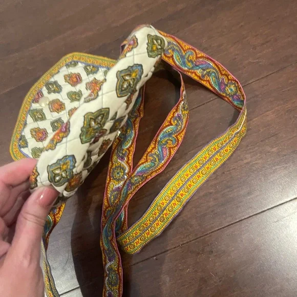 nwot vintage valdrôme Multicolor Patterned provencal Women's Bag - Picture 5 of 12